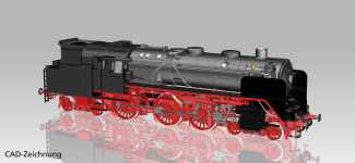 PIKO 50704 - H0 - Dampflok BR 62, DR, Ep. III